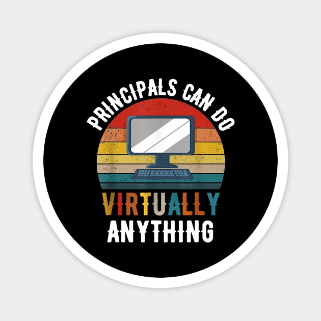 Principals Can Do Virtually Anything Magnet by FONSbually